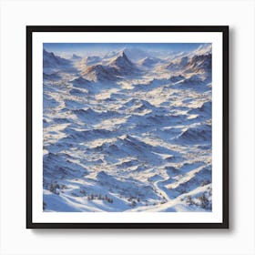 Winter Landscape Art Print