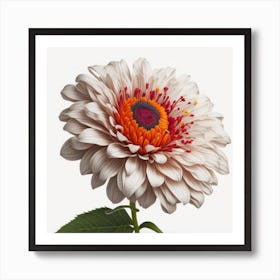 Gerbera Daisy myluckycharm 1 Art Print