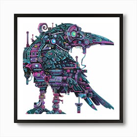 Raven 3 Art Print