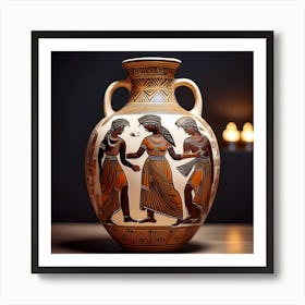 Greek Vase 2 Art Print