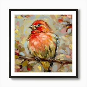 Bird On A Branch 2 Art Print