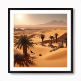 Sahara Desert 96 Art Print