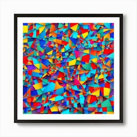 Abstract paint for your wall Art Print