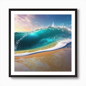 Ocean Wave Art Print