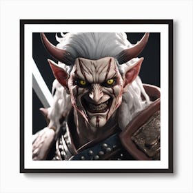 Demon Art Print