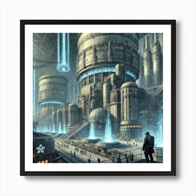 Iron Commonwealth Energy Extraction Facility Art Print