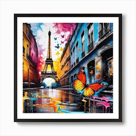 Paris Eiffel Tower 52 Art Print