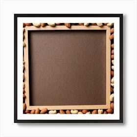 Nuts As A Frame (42) Art Print