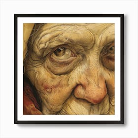 Old Woman 1 Art Print