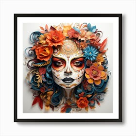 Day Of The Dead 1 Art Print