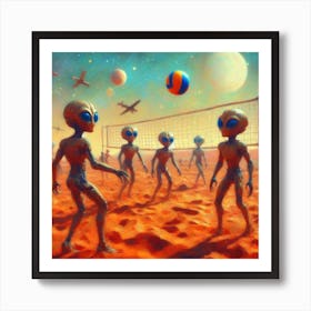 Martian May Day Art Print