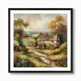 Country Cottage..2 1 Art Print