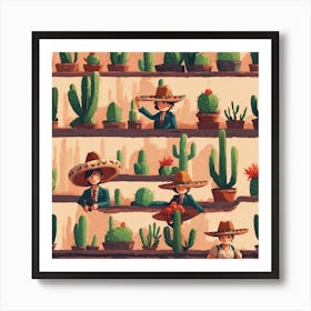 Cactus 77 Art Print