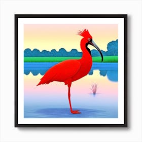 Red-Winged Blackbird 3 Art Print