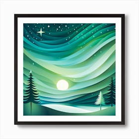 Landscape Canvas Print 11 Art Print