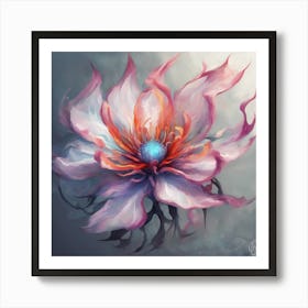 Lotus Flower Art Print