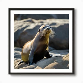 Sea Lion Art Print