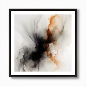 Dreamy ink 18 Art Print