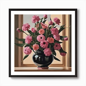 Pink Tulips Art Print