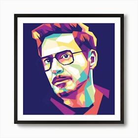 Robert Downey Jr Art Print