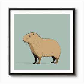 Capybara Poster