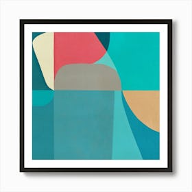 Lurking In River Art Print