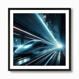 High Speed Train 18 Art Print