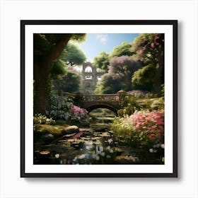 Surreal Love Garden By Csaba Fikker 30 Art Print