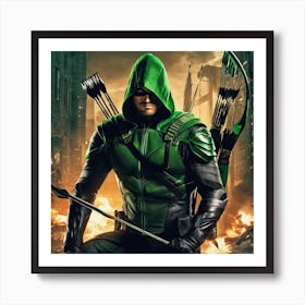 Green Arrow 1 Art Print