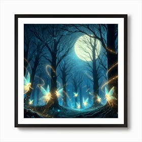 Fairy Forest 4 Art Print