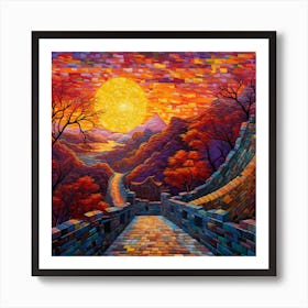 Great Wall Of China 2 Art Print