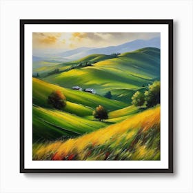 Tuscany 3 Art Print