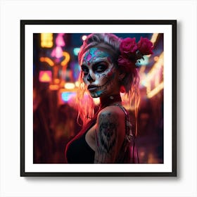 Day Of The Dead 2 Art Print