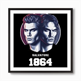 Salvatore 1864 Art Print