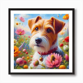 Fox Terrier Art Print