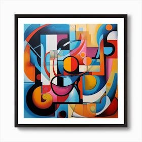 Abstract Painting 57 Art Print