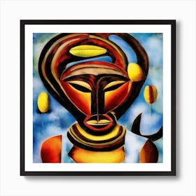 African Art #21 Art Print