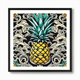 Pineapple 4 Art Print