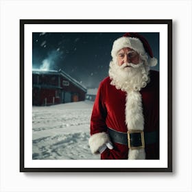 Santa Claus Art Print