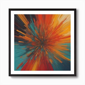 Color Explosion 1, an abstract AI art piece that bursts with vibrant hues and creates an uplifting atmosphere. Generated with AI,Art Style_Imagine V4,CFG Scale_3.0,Step Scale_50. Art Print