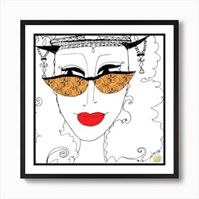 Queens in the house Collection-1  by Jessica Stockwell Art Print