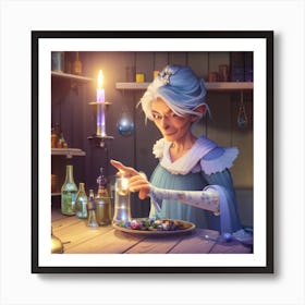 Witch Art Print