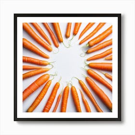 Carrots In A Circle 10 Art Print