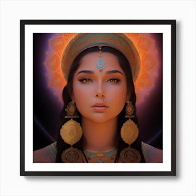 Egyptian Goddess 5 Art Print