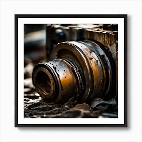 Old Camera Art Print