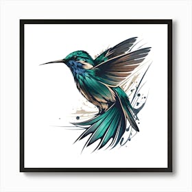 Hummingbird Art Print