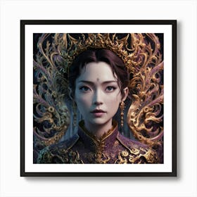 Asian Beauty 1 Art Print