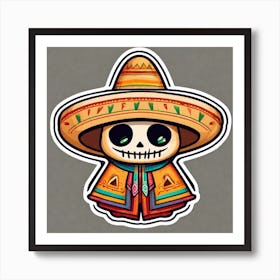 Sugar Skull 15 Art Print