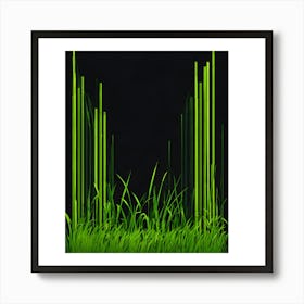 Green Grass Art Print