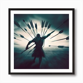 Arrows In The Sky 2 Art Print